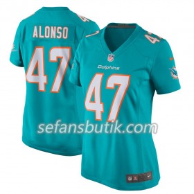 Miami Dolphins Tröjor Kiko Alonso 47 Nike Aqua - Dame